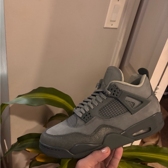 Gray High-Top Sneakers